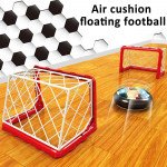 Wholesale Air Power Hover Ball Soccer Football with Foam Bumpers and Light Up LED Lights (Black)